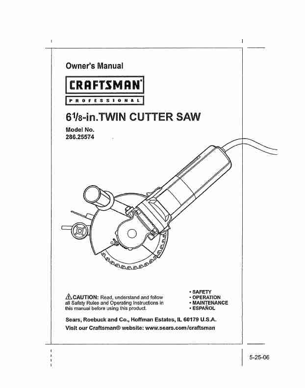 Craftsman Saw 286 25574-page_pdf